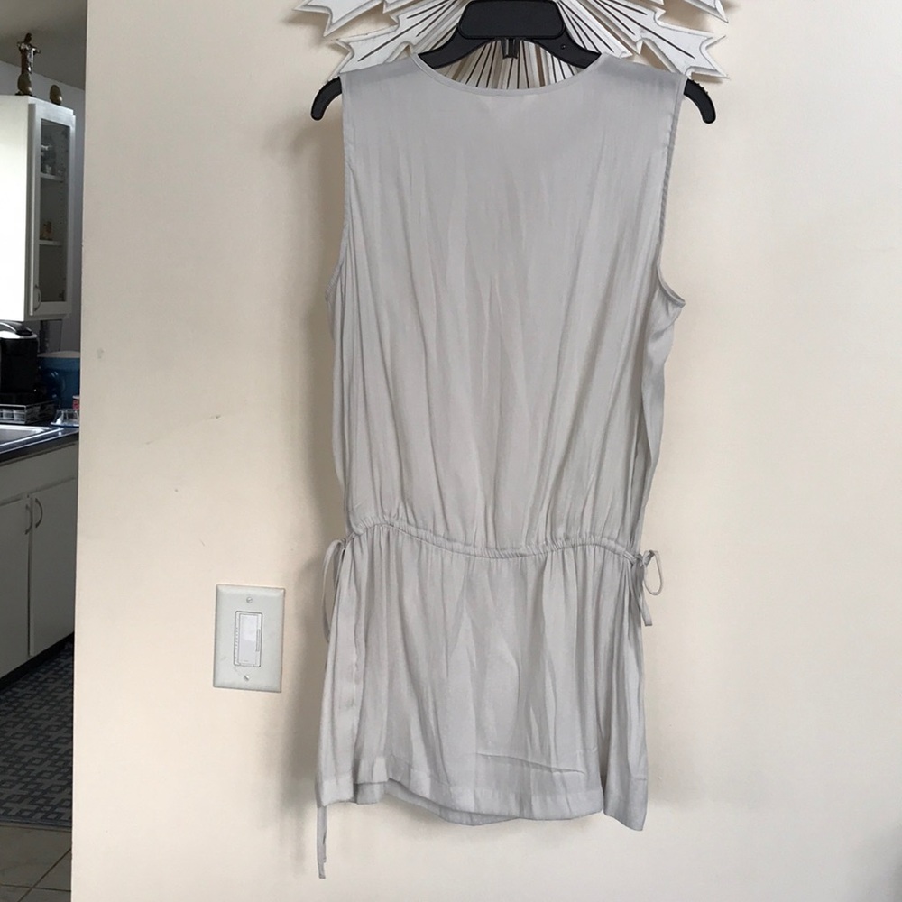 NEW Lauren Conrad embroidered drawstring tunic top - Picture 2 of 7